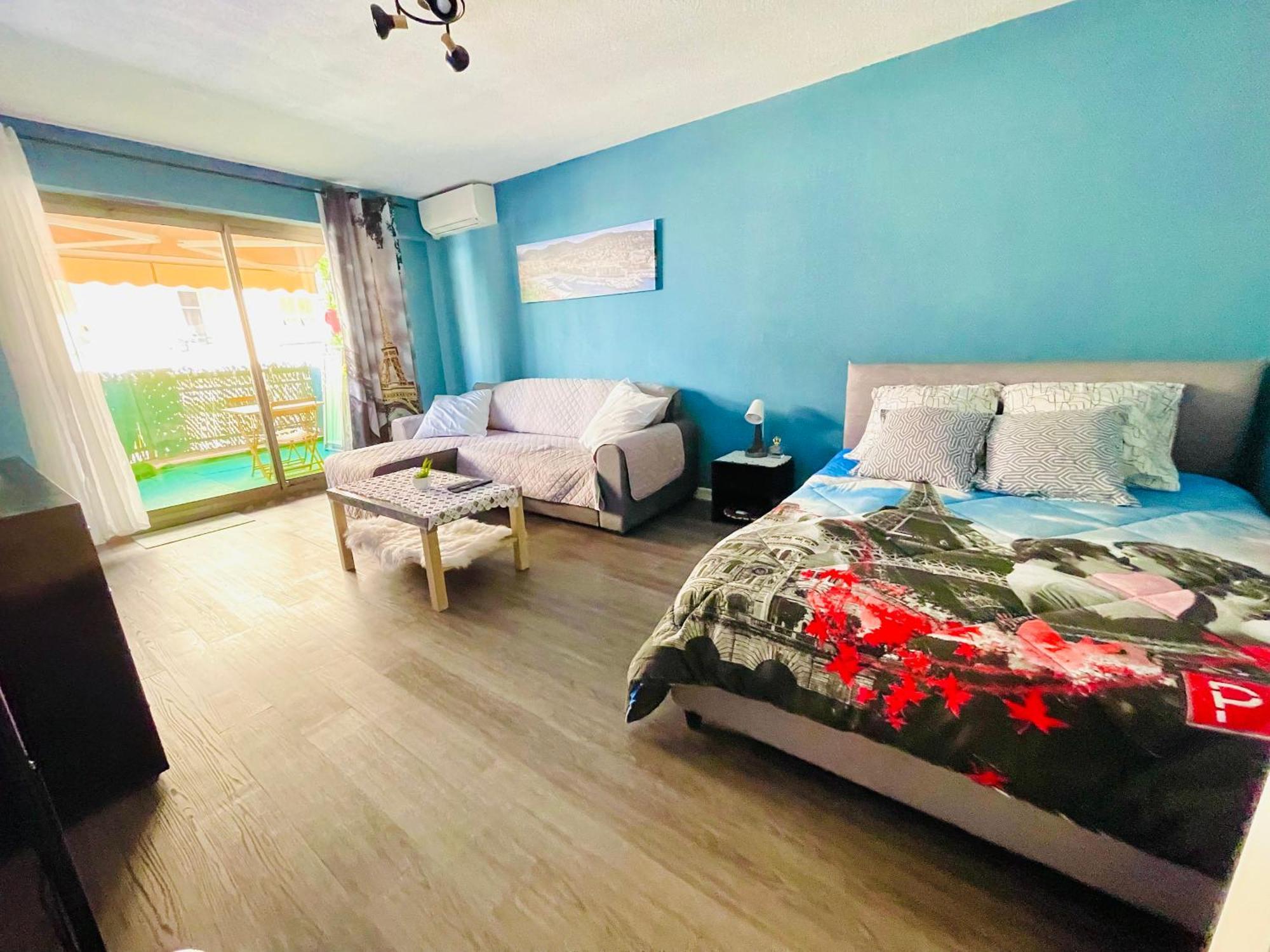 Confortable Studio A Nice Centre Cote Plage Bel Terrasse Paddle Εξωτερικό φωτογραφία