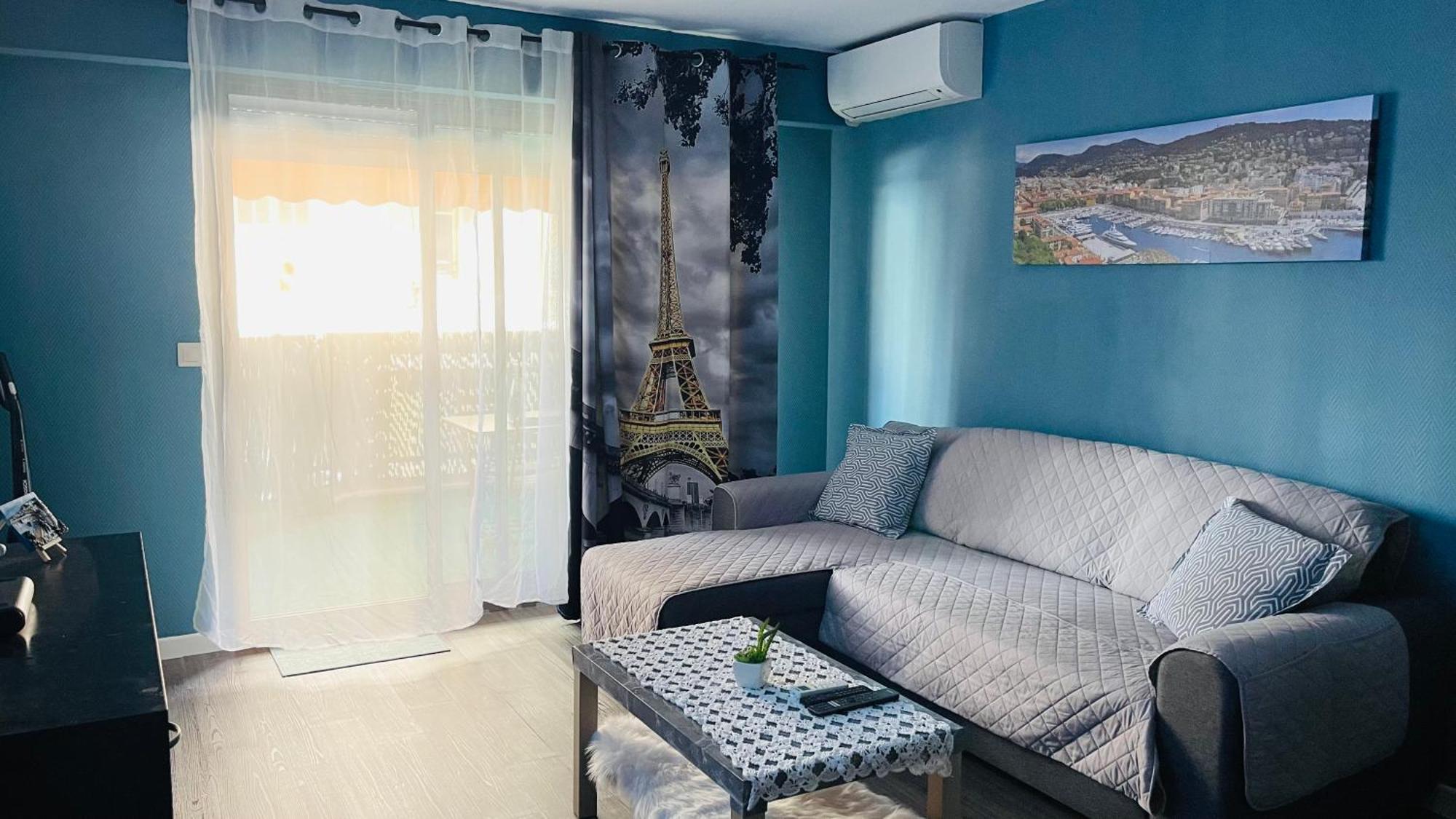 Confortable Studio A Nice Centre Cote Plage Bel Terrasse Paddle Εξωτερικό φωτογραφία