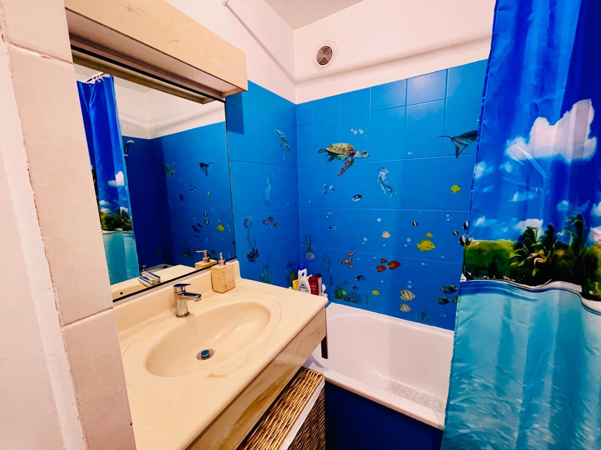 Confortable Studio A Nice Centre Cote Plage Bel Terrasse Paddle Εξωτερικό φωτογραφία