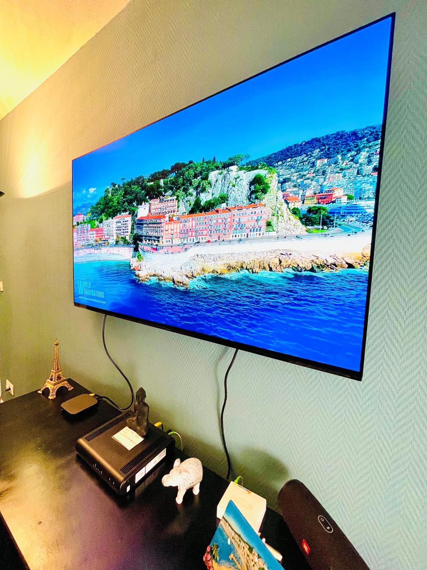 Confortable Studio A Nice Centre Cote Plage Bel Terrasse Paddle Εξωτερικό φωτογραφία