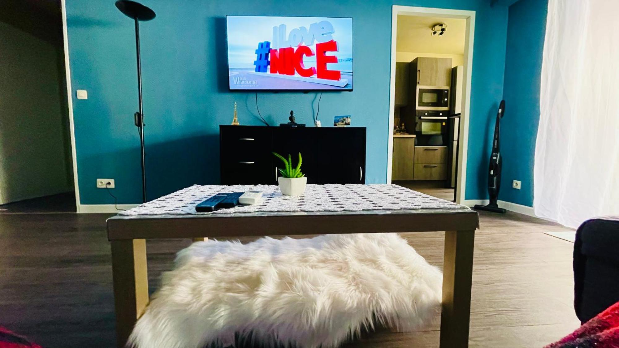 Confortable Studio A Nice Centre Cote Plage Bel Terrasse Paddle Εξωτερικό φωτογραφία